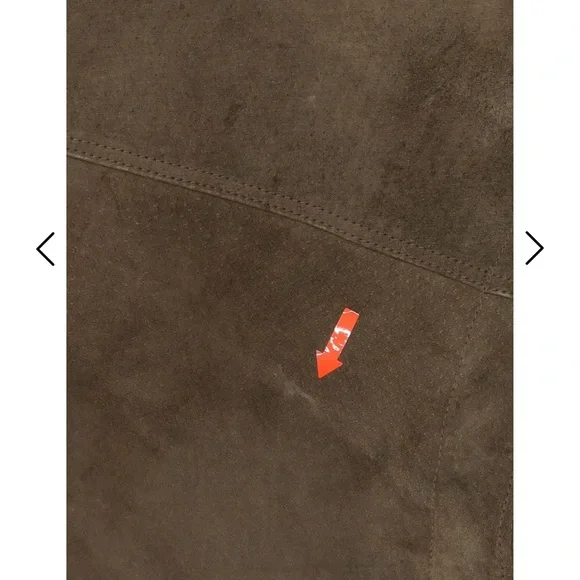 Vintage Men's Brown Suede Jacket - Picture 4 of 7